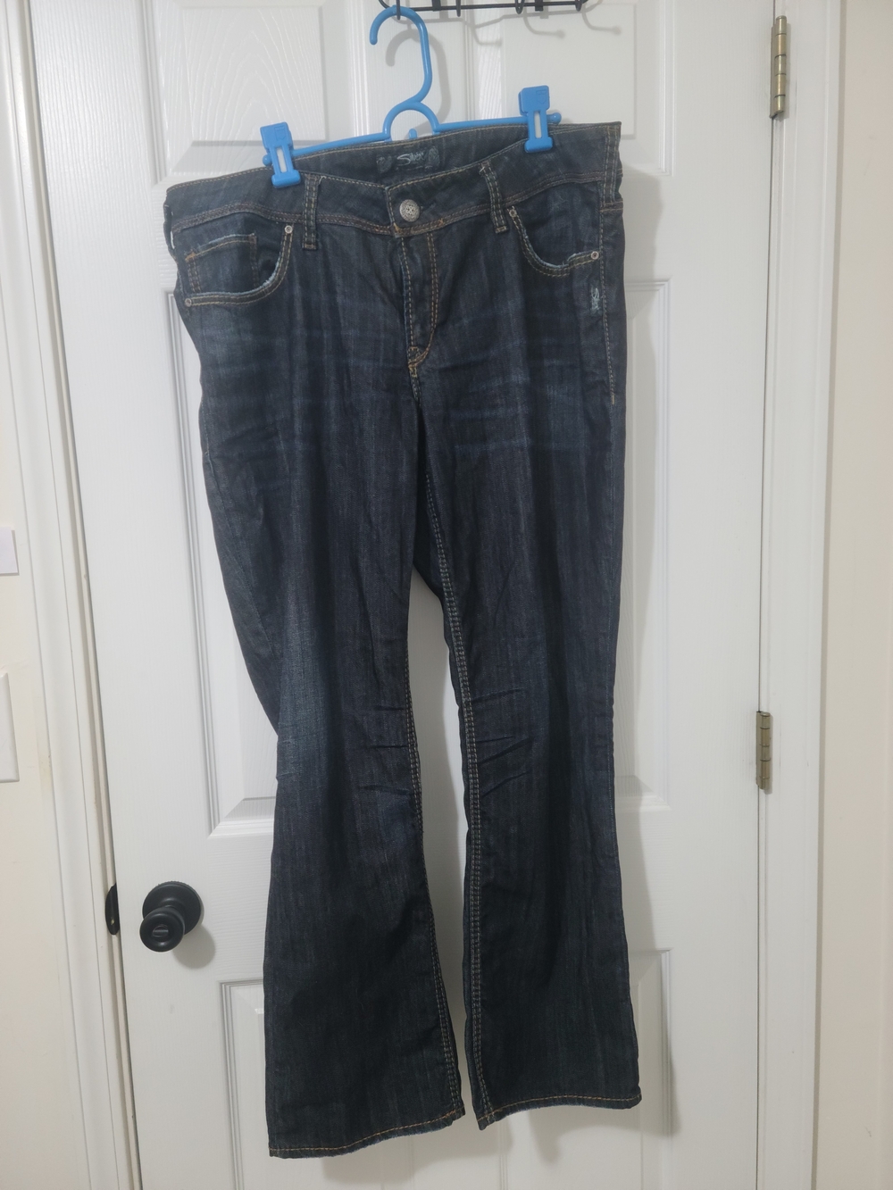 Silver Jeans Dark Blue Flare Jeans